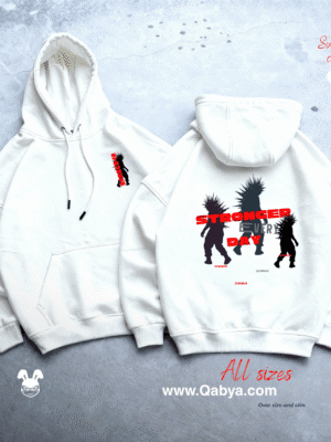 White Zilla Hoodie